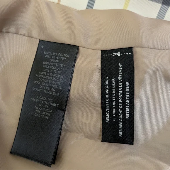 Coach Jacket XS - Picture 3 of 4